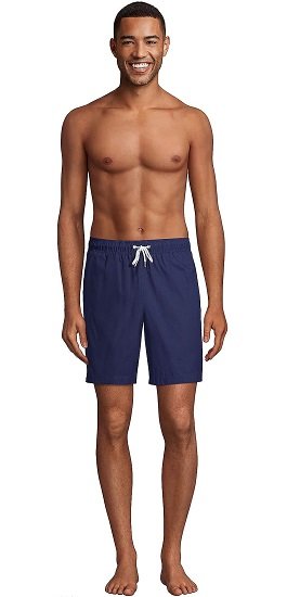 Men's 8" Solid Volley Swim Trunks
