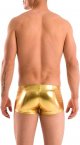 Mens New Solid Hot Body Boxer Swimsuit