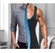 Mens Shapewear Tummy Control Bodysuit Slimming Compression Body Shaper Girdle Undershirts Thighs Open Crotch