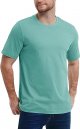 Men's Short Sleeve Crew Neck Cotton Tees Summer Casual Solid Shirts Basic