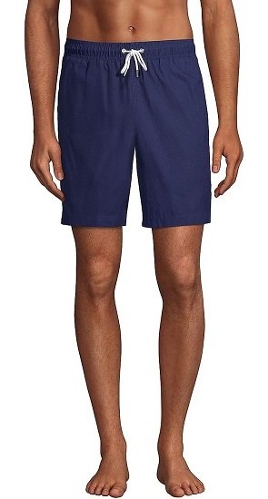 Men's 8" Solid Volley Swim Trunks