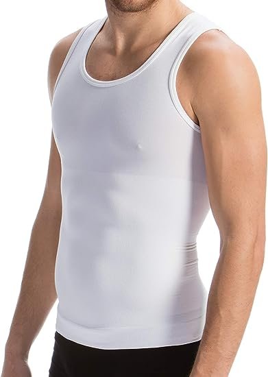 Men’s Body Shaping Vest with Light and Refreshing Breeze Yarn